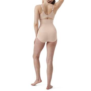 SPANX OnCore High-Waisted Brief - Powerful Sculpting Body Shaper - Level 3 Compression - Comfortable Shapewear for Women - Soft Nude - 2X