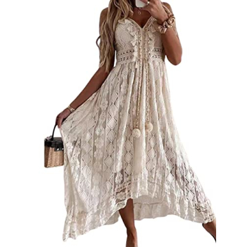 Stylish CUPSHE Summer Lace Maxi Dress for Women