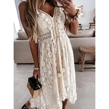 Stylish CUPSHE Summer Lace Maxi Dress for Women