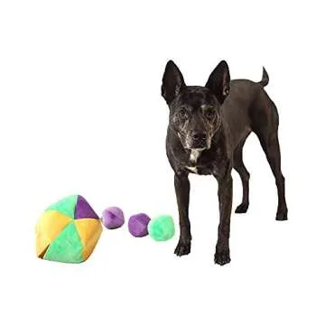 Midlee Hide a Ball Puzzle Toy for Dogs | 8 Plush Balls