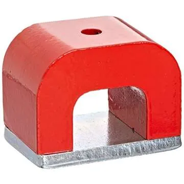 AOMAG Red Horseshoe Magnets for Nail Art & Education