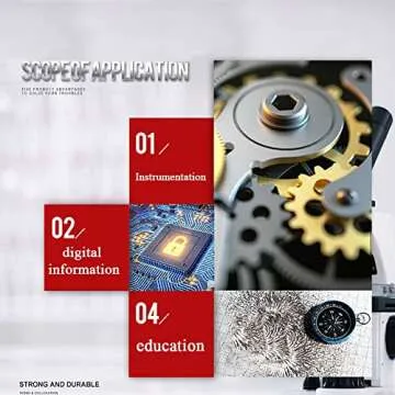 AOMAG Red Horseshoe Magnets for Nail Art & Education