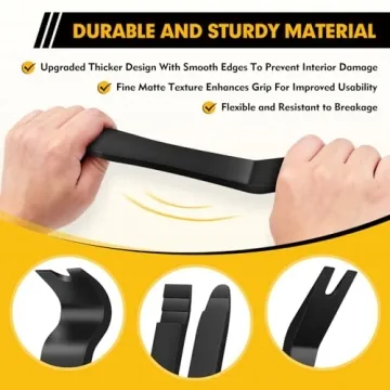 ZAUAO Auto Trim Removal Tool Kit - 5-Piece No Scratch Set