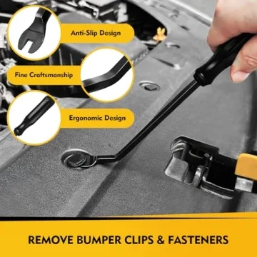 ZAUAO Auto Trim Removal Tool Kit - 5-Piece No Scratch Set