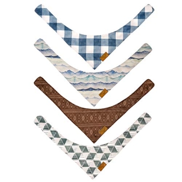 Stylish Remy+Roo Dog Bandanas | Durable & Fashionable 4 Pack