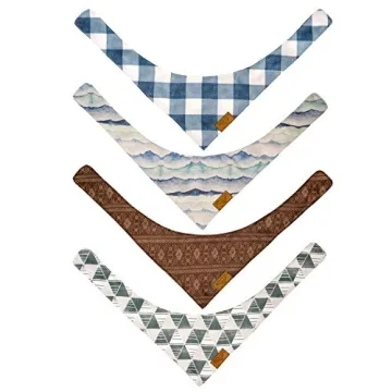 Stylish Remy+Roo Dog Bandanas | Durable & Fashionable 4 Pack