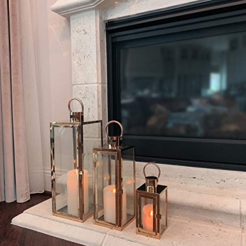 Elegant Allgala 3-PC Jumbo Lantern Set for Weddings