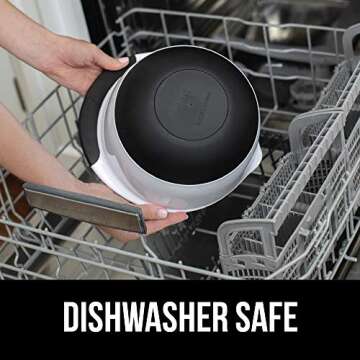 Gorilla Grip Mixing Bowls Set of 3, Slip Resistant Rubber Bottom, Nesting Baking Bowl, Soft Wide Handle, Easy Pour Spout, Electric Mixer and Dishwasher Safe, Kitchen Essentials, 5, 3 and 1.5 QT, Pink