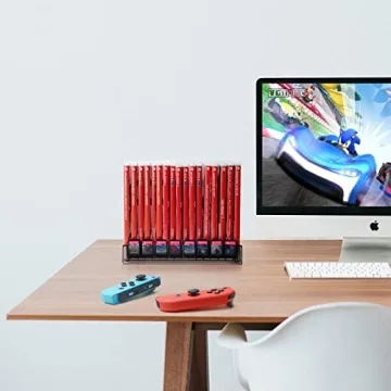 Nargos Switch Game Cases and Cards Holder | Organizer for Gaming