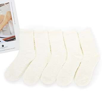 Zando Cozy Fuzzy Socks for Women - Warm & Stylish