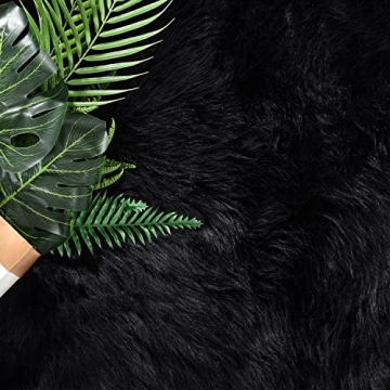 Latepis Shag Rug 6x9 Fluffy Faux Fur for Luxury Decor