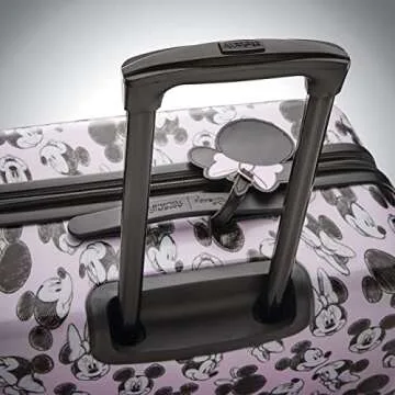 American Tourister Disney Hardside Luggage with Spinner Wheels, Minnie Loves Mickey, Carry-On 21-Inch