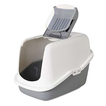 Lixit Animal Care Savic Toilet Home Nestor Cat Litter Box - Easy Maintenance!