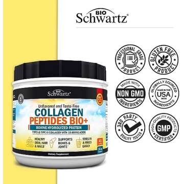 Collagen Peptides Powder for Hair Skin Nails and Joints