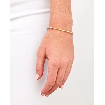 Gorjana Gemstone Bracelet for Balance, 18K Gold Plated
