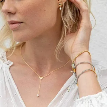 Gorjana Gemstone Bracelet for Balance, 18K Gold Plated