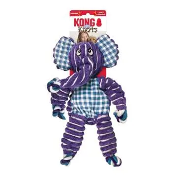 KONG Floppy Knots - Knotted Rope Dog Toy Entices Play - Tug Toy Satisfies Natural Instincts - Dog Su...