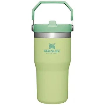 Stanley IceFlow Flip Straw Tumbler 20 oz | Durable & Leak-Proof Water Bottle | Stylish Insulated Dri...