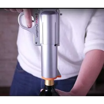 WineOvation Electric Gun Wine Opener - Effortless and Fun