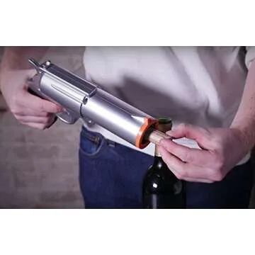 WineOvation Electric Gun Wine Opener - Effortless and Fun