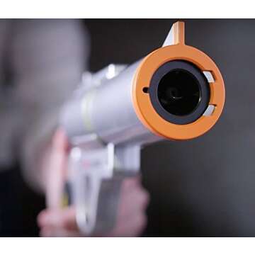 WineOvation Electric Gun Wine Opener (Pink) WNO-01P - Open your Wine Bottle fast and without hassle - Perfect Automatic Corkscrew for Gun Enthusiasts and Wine Lovers