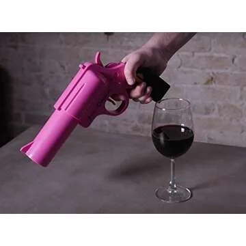 WineOvation Electric Gun Wine Opener - Effortless and Fun