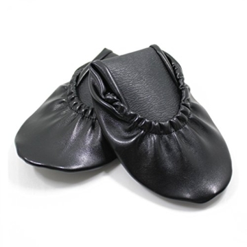 Foldable Purse Flats for Women with Carry Tote Bag