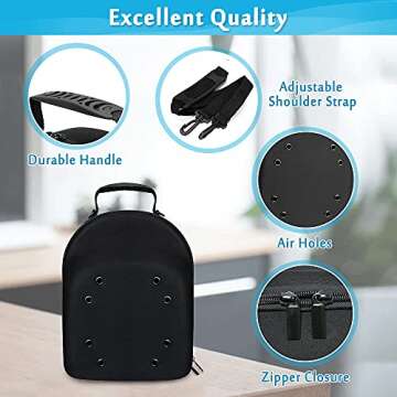 NEPPT Hat Carrier - Travel Cap Case for Organizing Hats