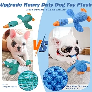 Vitscan Goose Indestructible Dog Toy for Aggressive Chewers