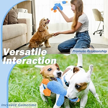 Vitscan Goose Indestructible Dog Toy for Aggressive Chewers