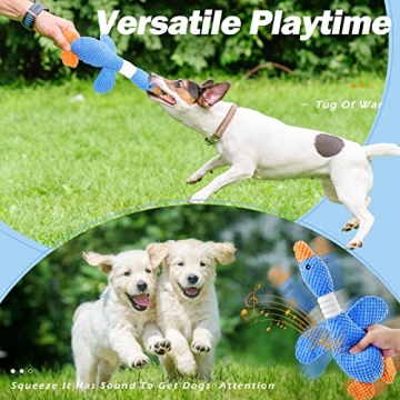 Vitscan Goose Indestructible Dog Toy for Aggressive Chewers