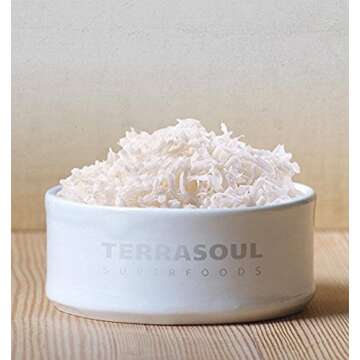 Terrasoul Superfoods Organic Coconut Flakes, 2 Lbs (2 Pack) - Medium Flakes | Unsweetened | Perfect for Baking