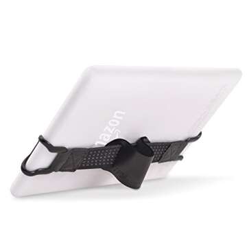 TFY Security Hand Strap with Leather Belt Holder Stand Compatible with Kindle Voyage, 6Inch / Kindle Paperwhite/Kindle Fire 6Inch