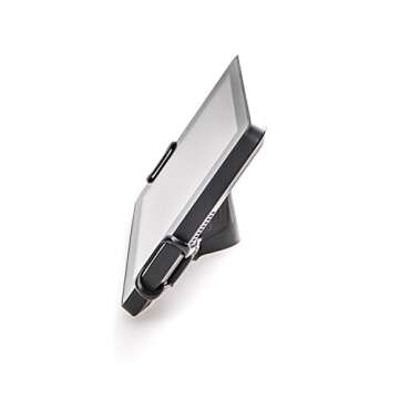 TFY Security Hand Strap with Leather Belt Holder Stand Compatible with Kindle Voyage, 6Inch / Kindle Paperwhite/Kindle Fire 6Inch