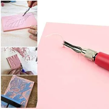 Pixiss Rubber Block Stamp Making Kit for Creative Printmaking