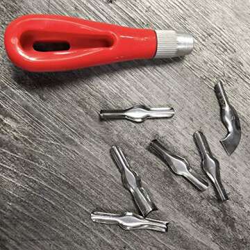 Pixiss Rubber Block Stamp Making Kit for Creative Printmaking