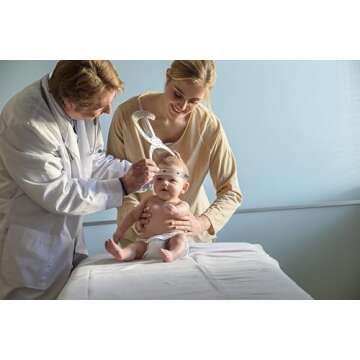 Mimos Craniometer (1 Unit) - Cranial Asymmetry Measurement Tool, Diagnosis and Follow-up of Baby Flat Head Syndrome, Plagiocephaly Assessment.