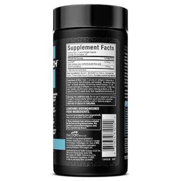 Muscletech HMB Supplements 1000mg, Clear Muscle (42 Liquid Softgels) - Highest Grade HMB for Lean Mu...