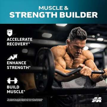 Muscletech HMB Supplements 1000mg, Clear Muscle (42 Liquid Softgels) - Highest Grade HMB for Lean Muscle & Recovery - HMB Free Acid Muscle Supplement - Help Decrease Muscle Breakdown