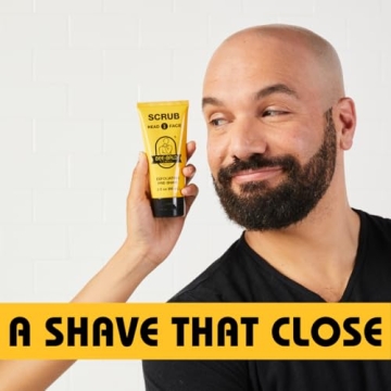 Bee Bald SCRUB Exfoliating Pre-Shave for Smooth Skin