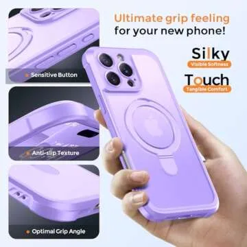 MOCCA iPhone 16 Pro Max Case with Magnetic Stand