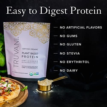 Truvani Vegan Pea Protein Powder 20g Plant Based Protein