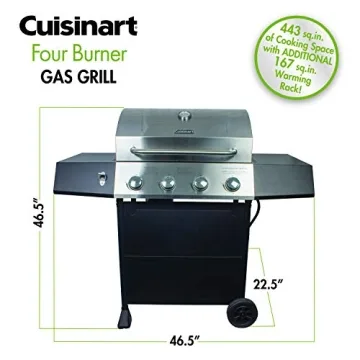 Cuisinart CGG-7400 Four-Burner Gas Grill Review
