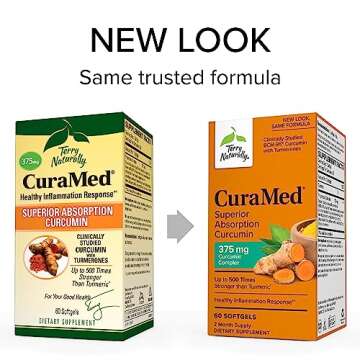 CuraMed 375mg - Natural Antioxidant Supplement