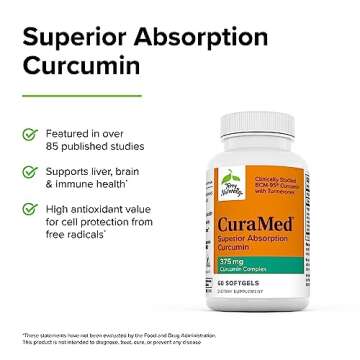 CuraMed 375mg - Natural Antioxidant Supplement