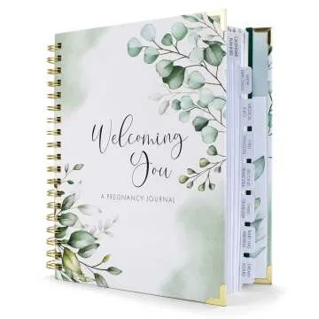 Pregnancy Journal with Stickers & Keepsake Pocket