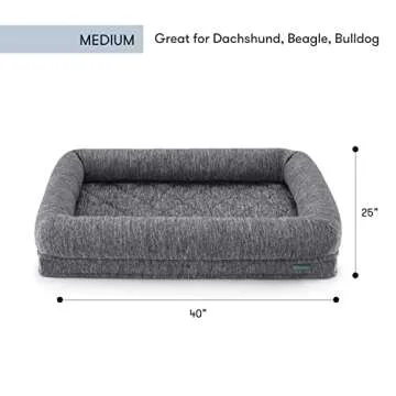 Newton Orthopedic Pet Bed for Comfy Dog Sleep