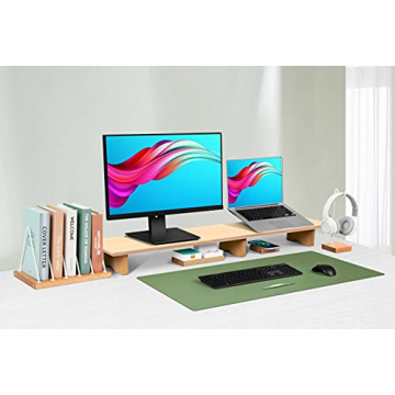 Aothia Dual Monitor Stand Riser for Office & Home