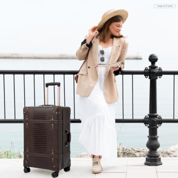 Stylish Vintage Luggage Set for Chic Travelers