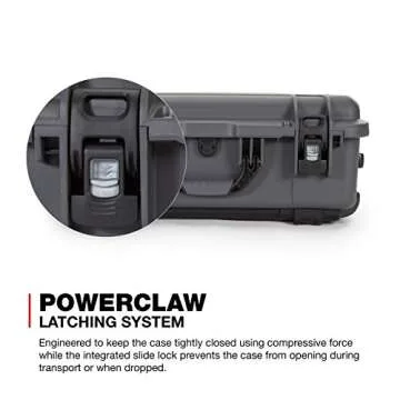 NANUK 935 Pro Photo Kit – Waterproof Travel Camera Hard Case with Padded Dividers and Wheels, 22” x 14” x 9” - Dustproof and Impact Resistant, Airline Carry-On Approved – Graphite